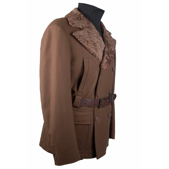 $4500 Belstaff Luxurious Black Label Catwalk Wool Astrakhan Avus Jacket Size L - Picture 11 of 11